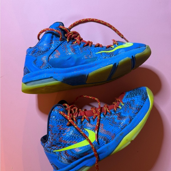 Nike Other - Nike Blue and Yellow Kids Sneakers